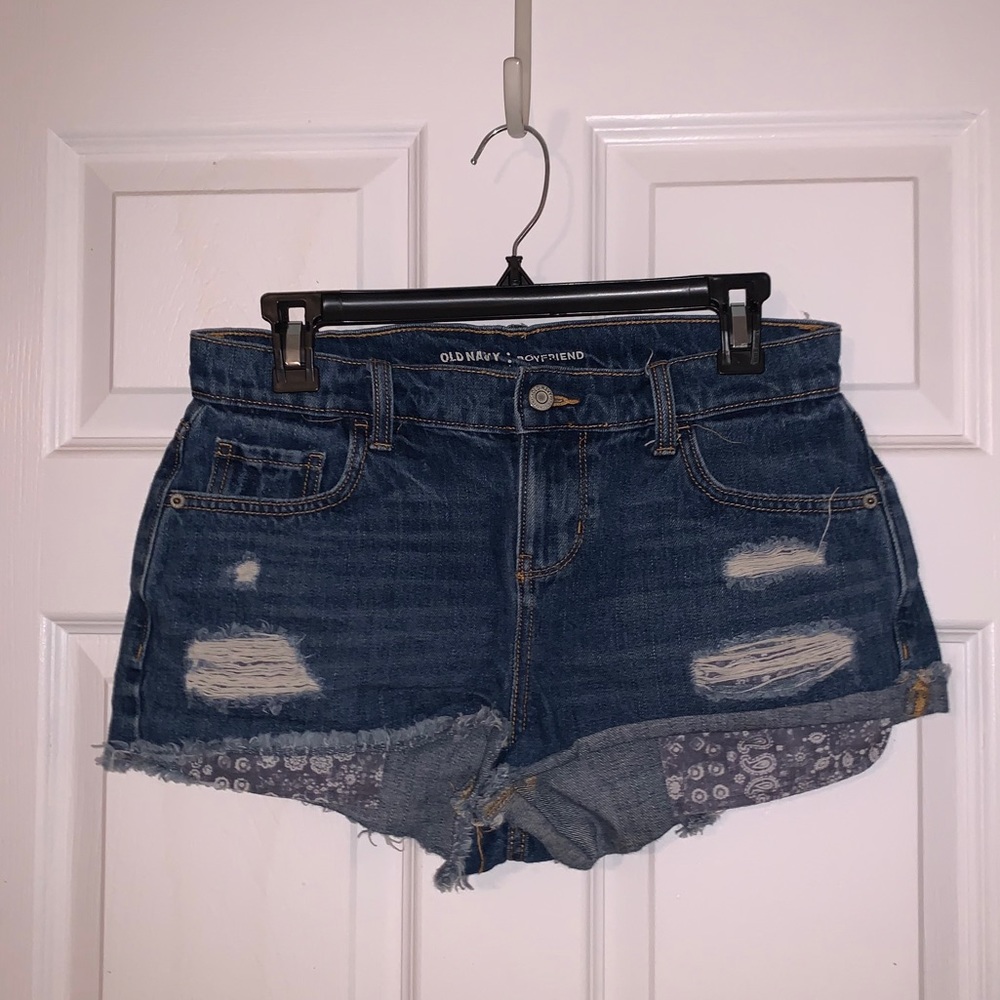 ⭐️Old navy boyfriend blue jean shorts⭐️